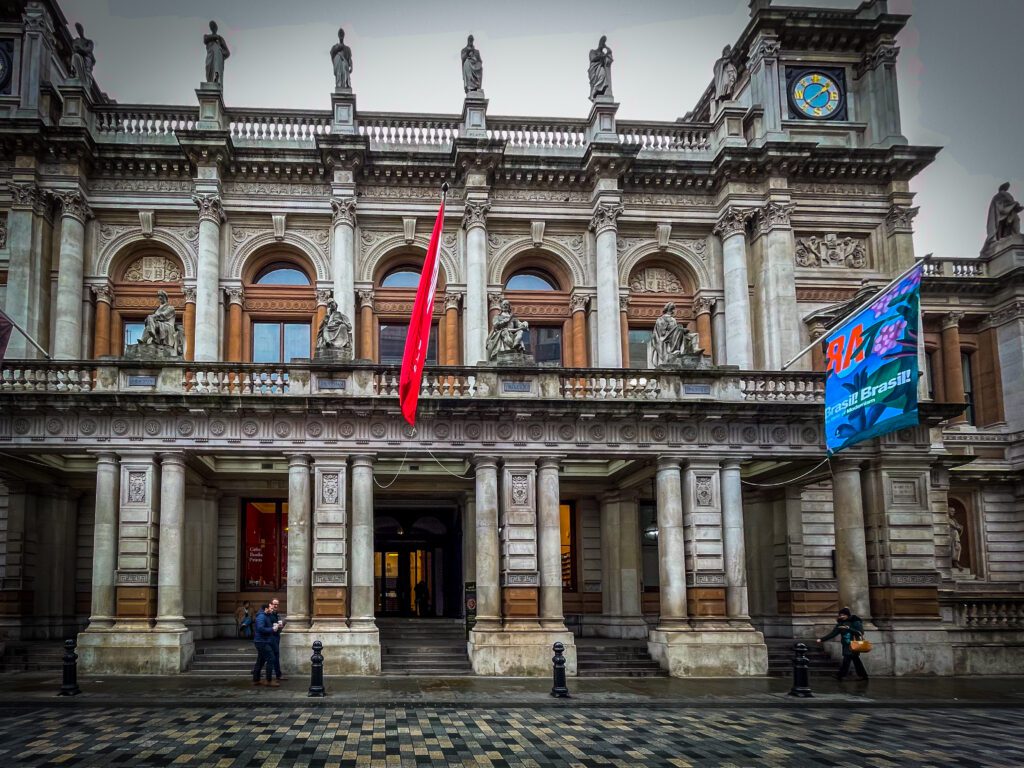 Back entrance to The Royal Academy of Art