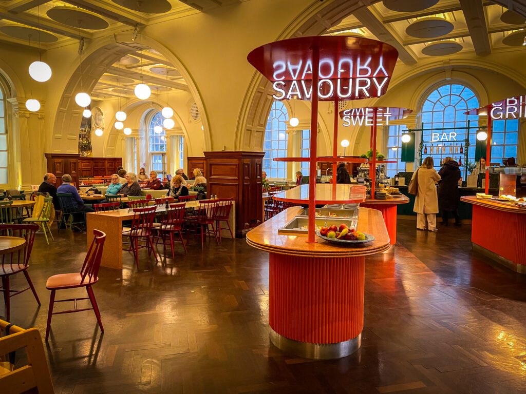 Cafe at The Royal Academy of Art