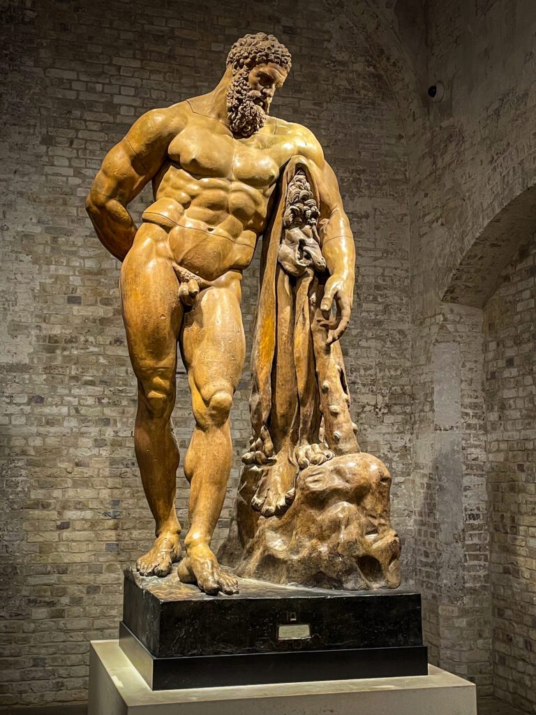 Marble statue