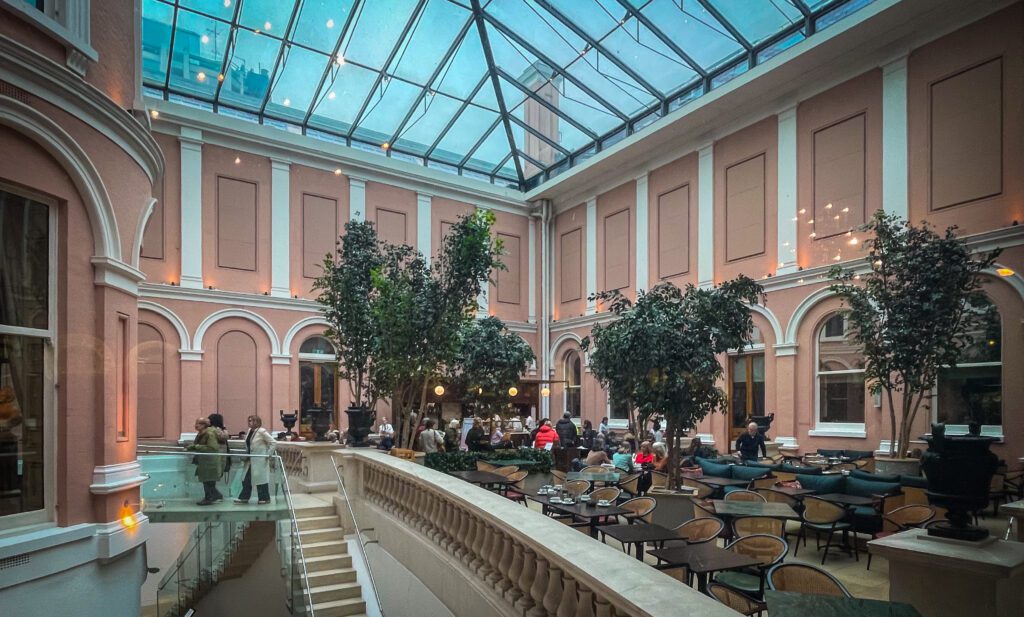 The Courtyard Cafe and Restaurant at The Wallace Collection