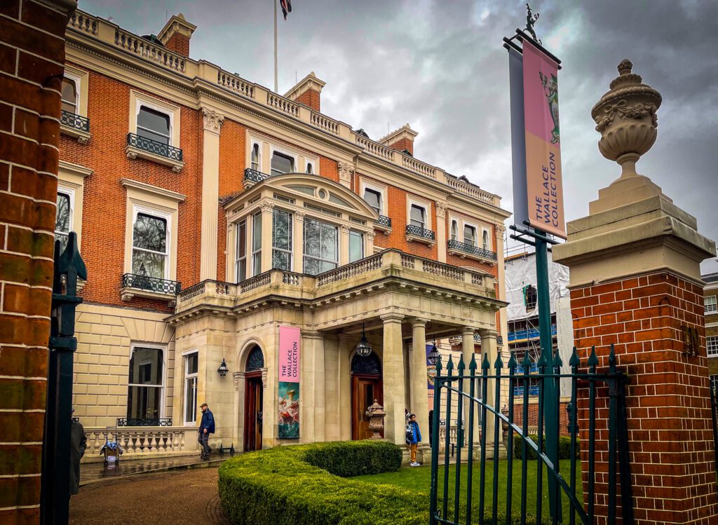 The entrance to The Wallace Collection