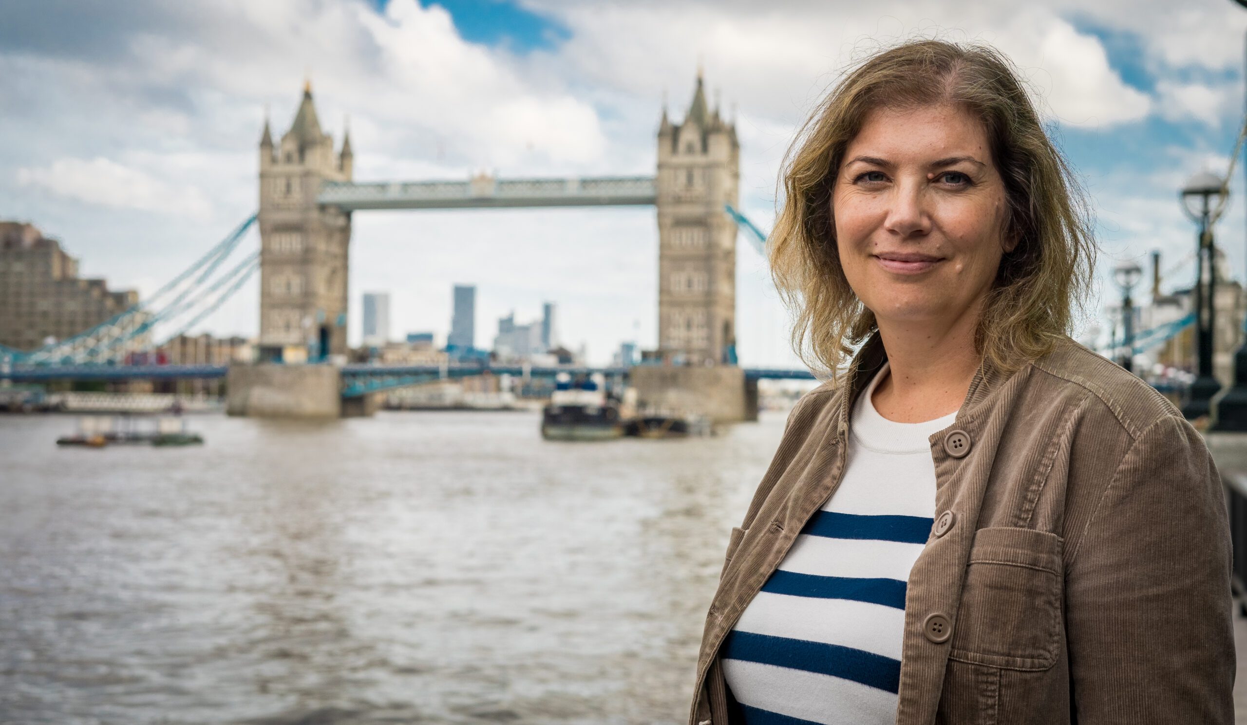 In front of Tower Bridge