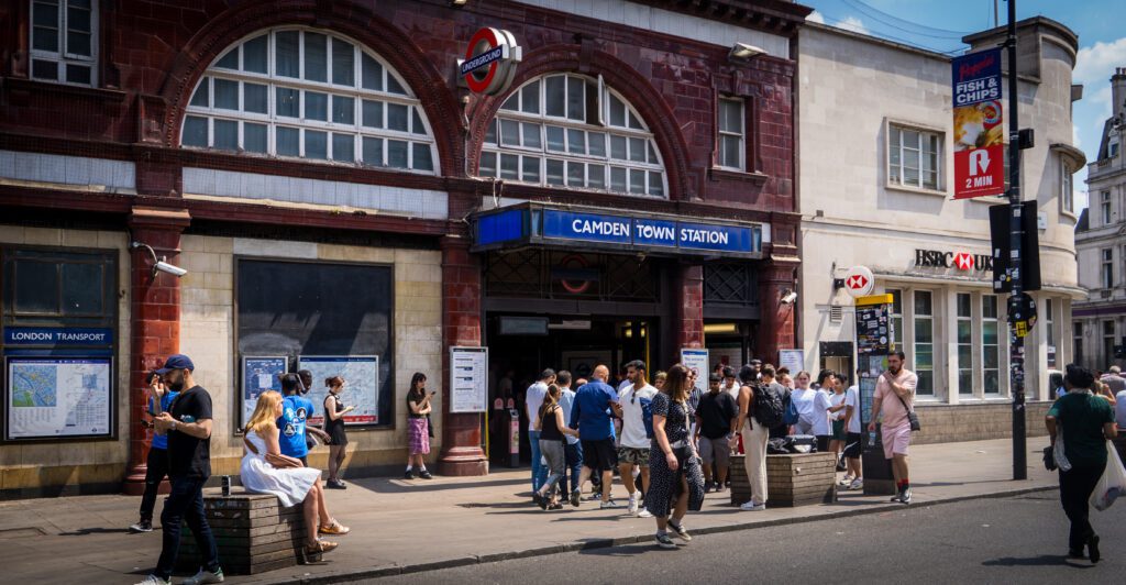 Camden Town Underground Station Exit