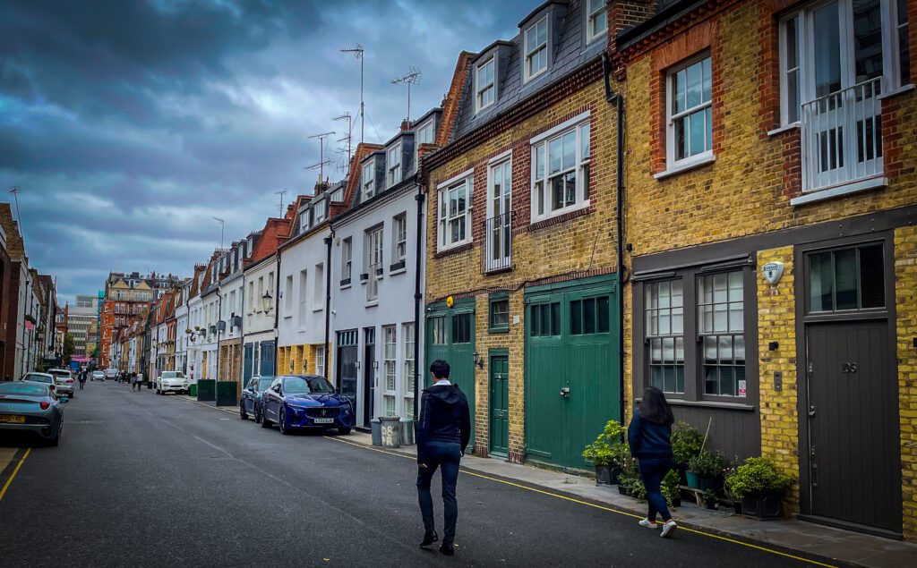 Mews houses in Chelsea
