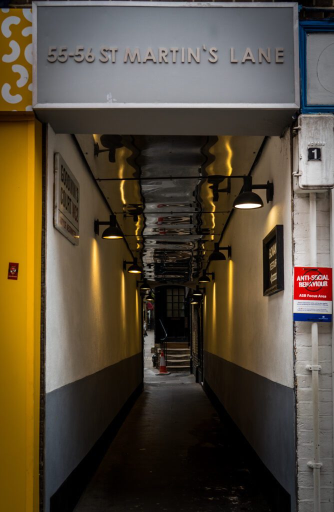 Entrance to Goodwin's Court