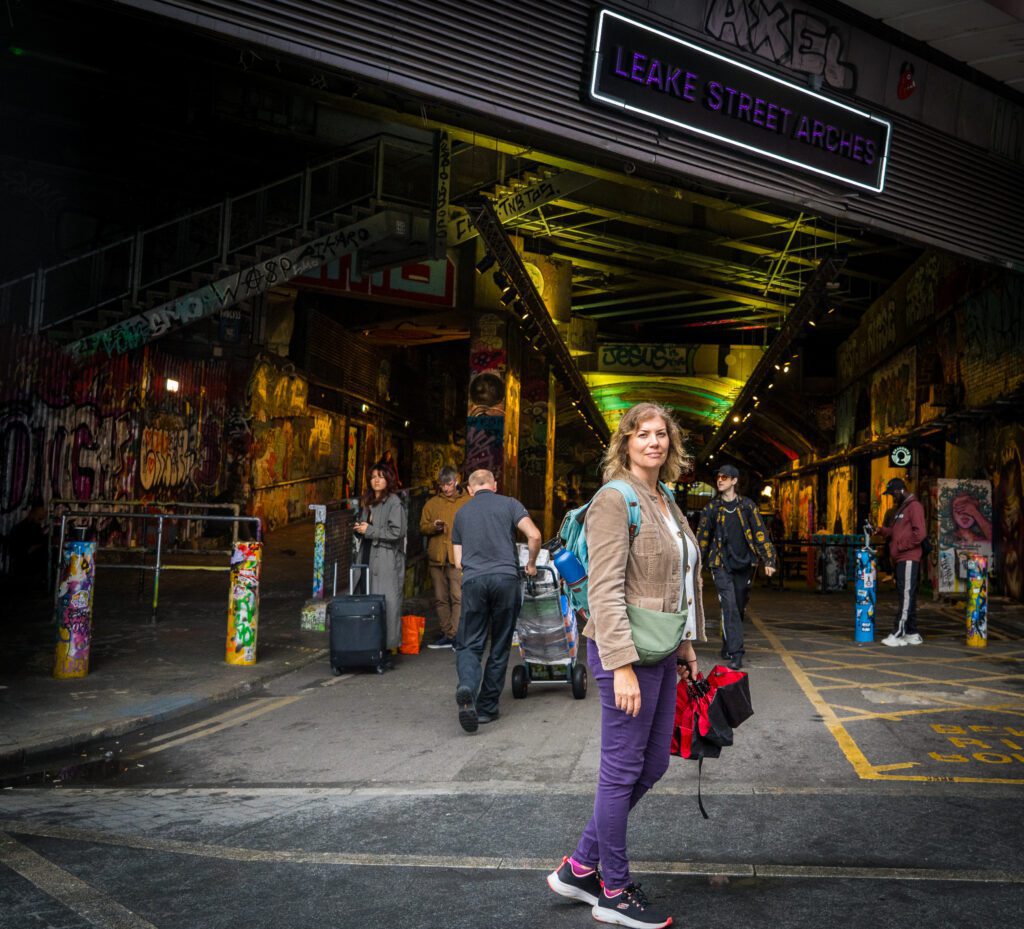Entrance to Leake Street