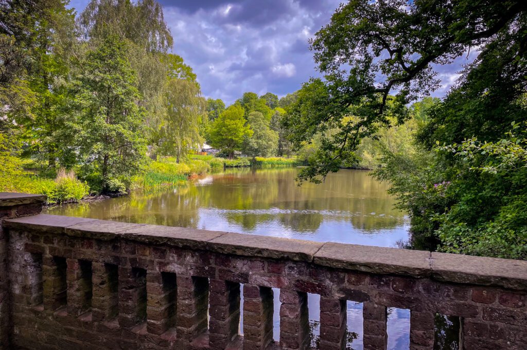 A lake in the grounds of Kenwood House