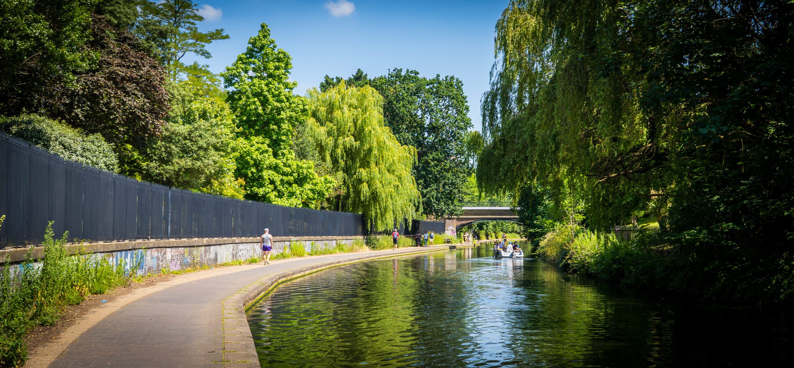 Regent's Canal path from Little Venice to Camden
