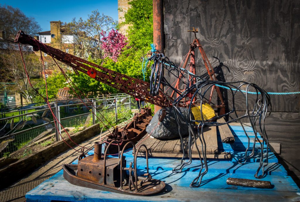 Blacksmith sculptures