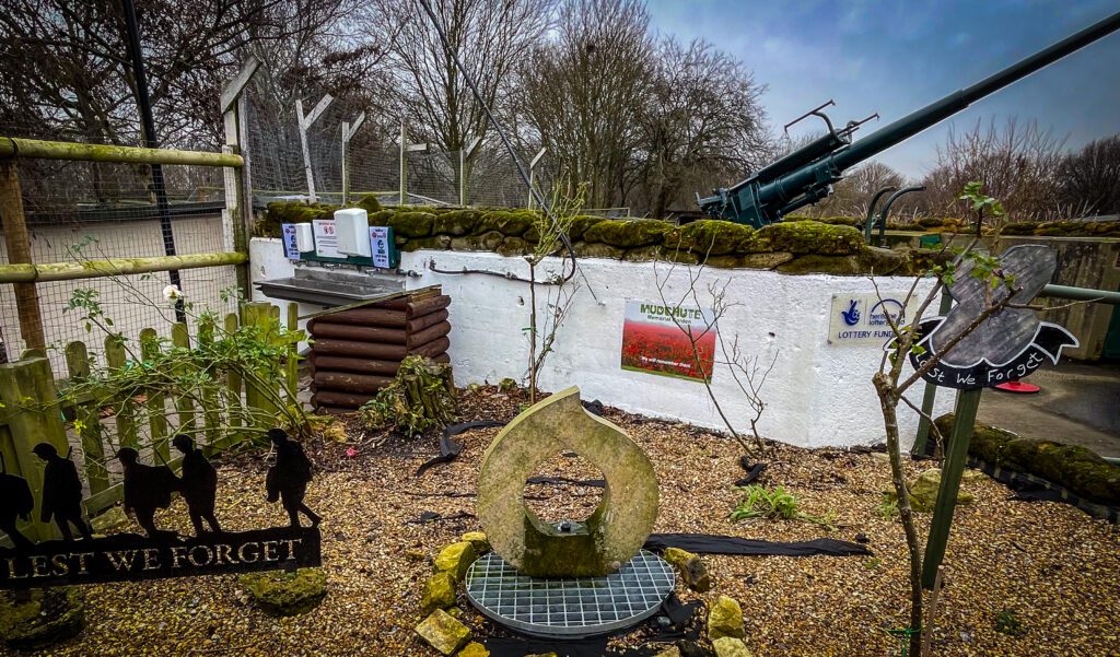 Memorial garden at Mudchute farm