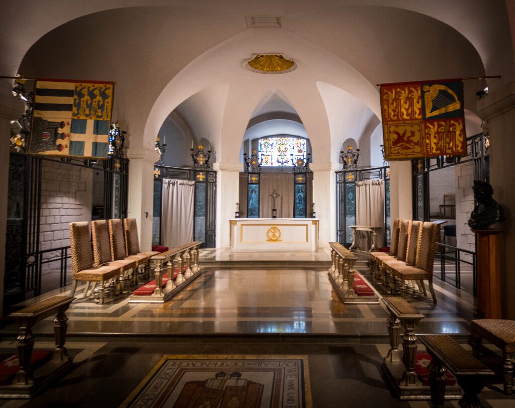 St Faiths Chapel in the Crypt
