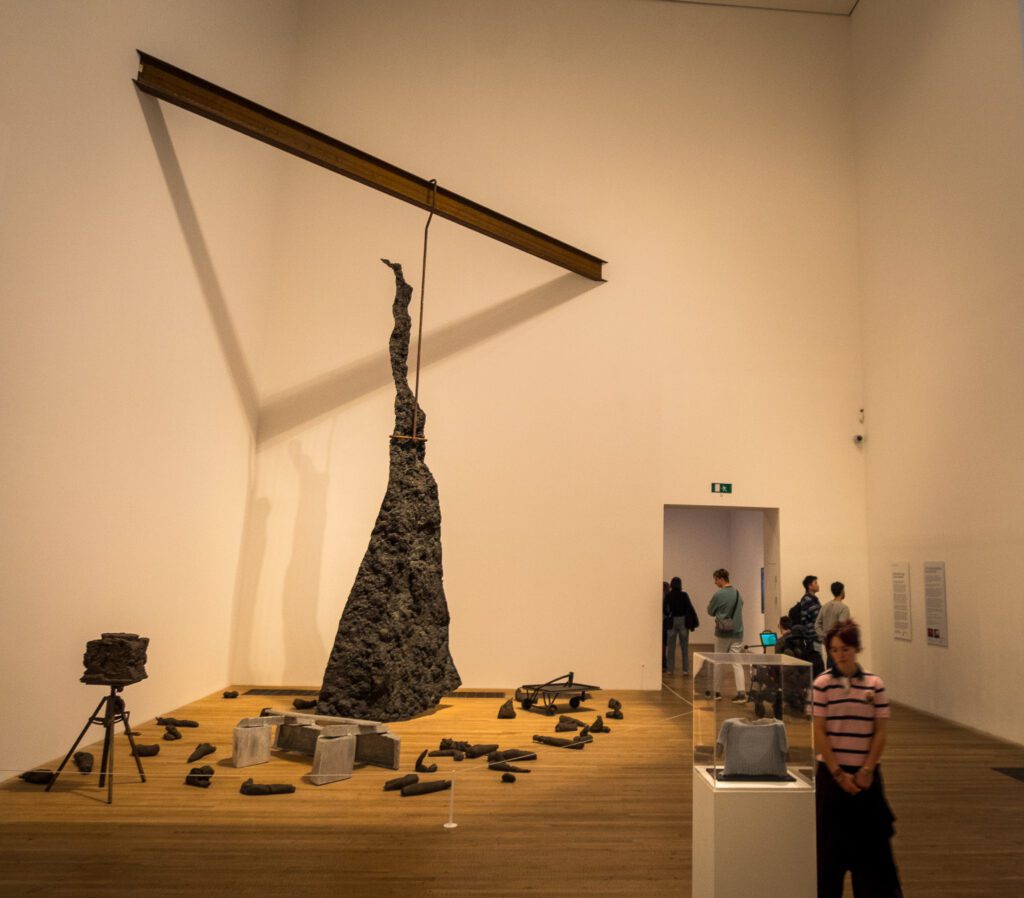 Modern Art sculpture exhibit