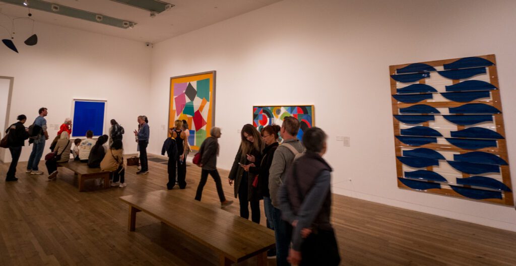 Exhibition room at Tate Modern