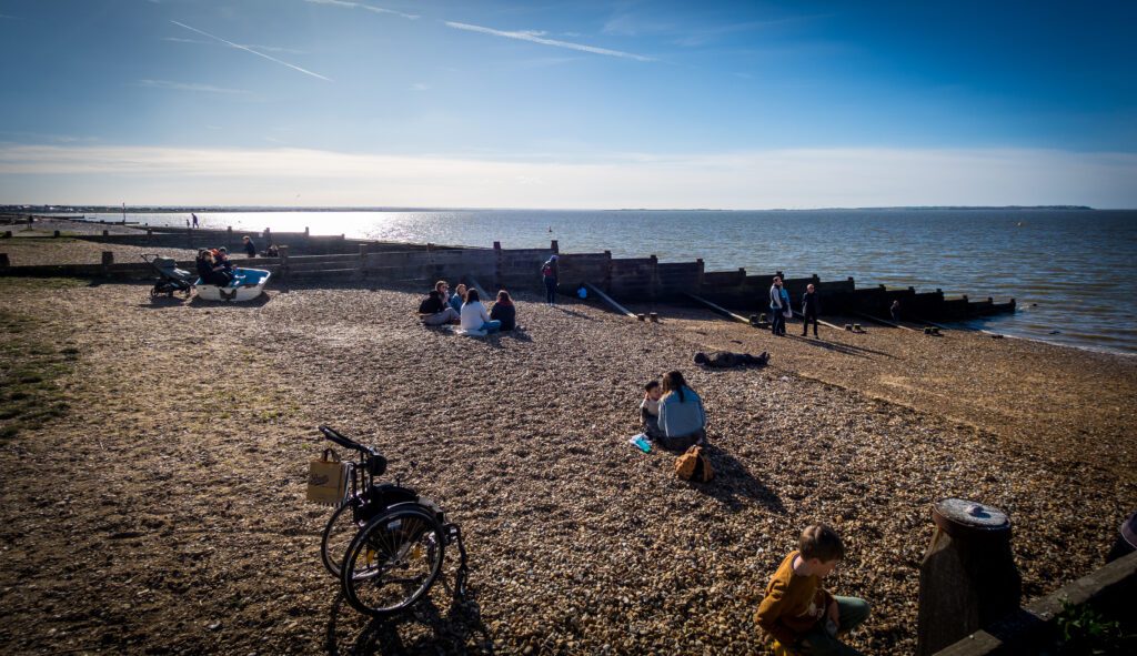 Whitstable beach