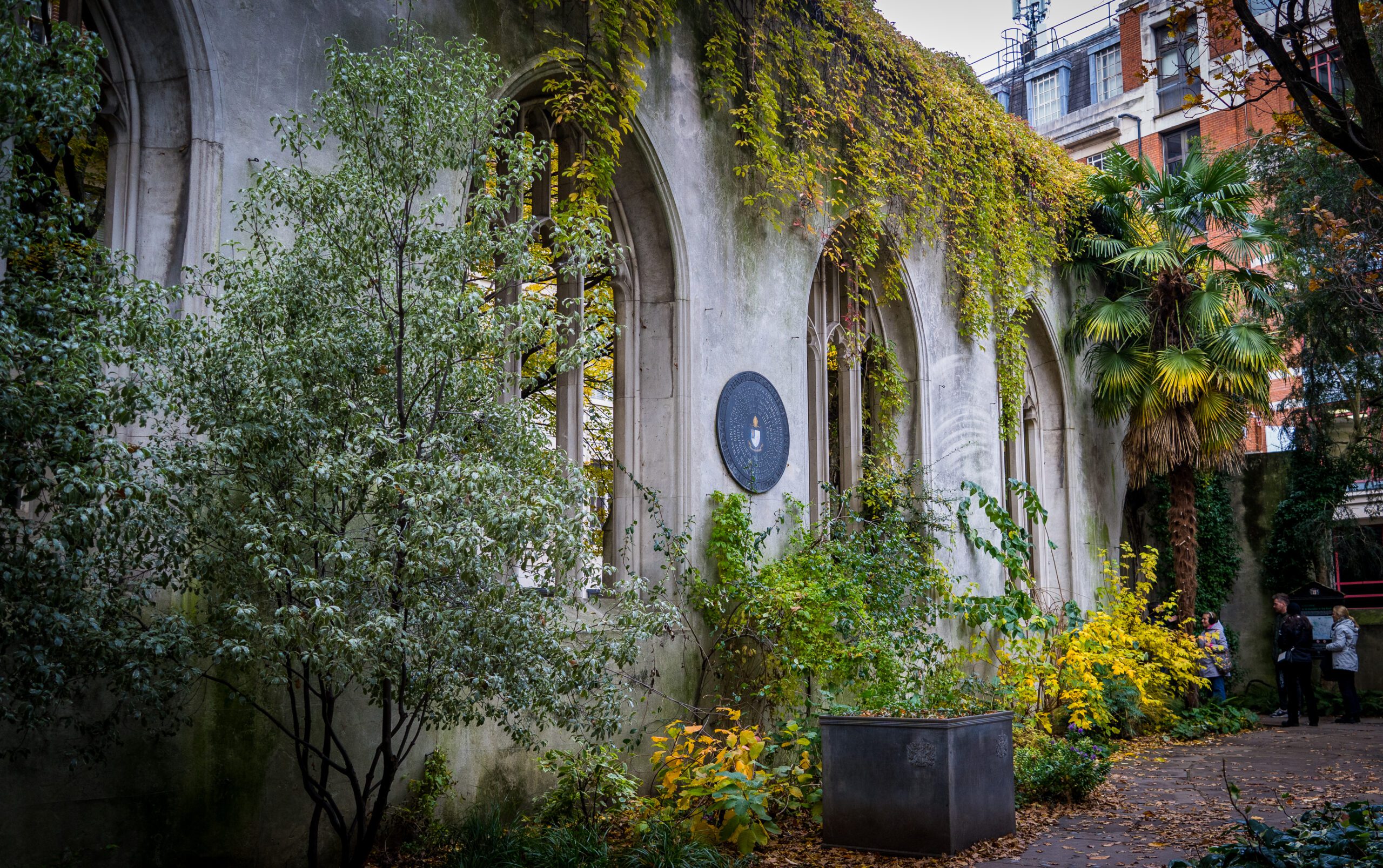 St. Dunstan in the East: London City Garden