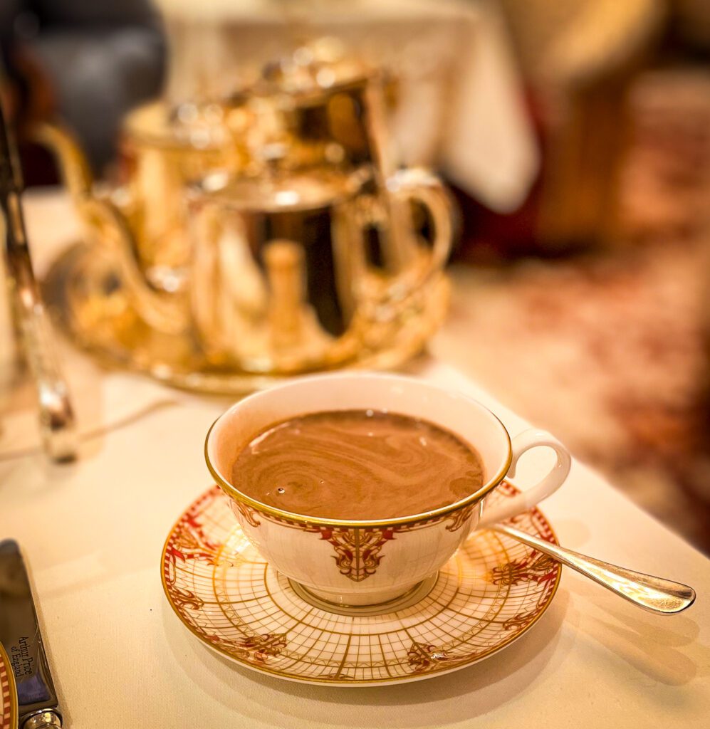 Hot Chocolate in a teacup