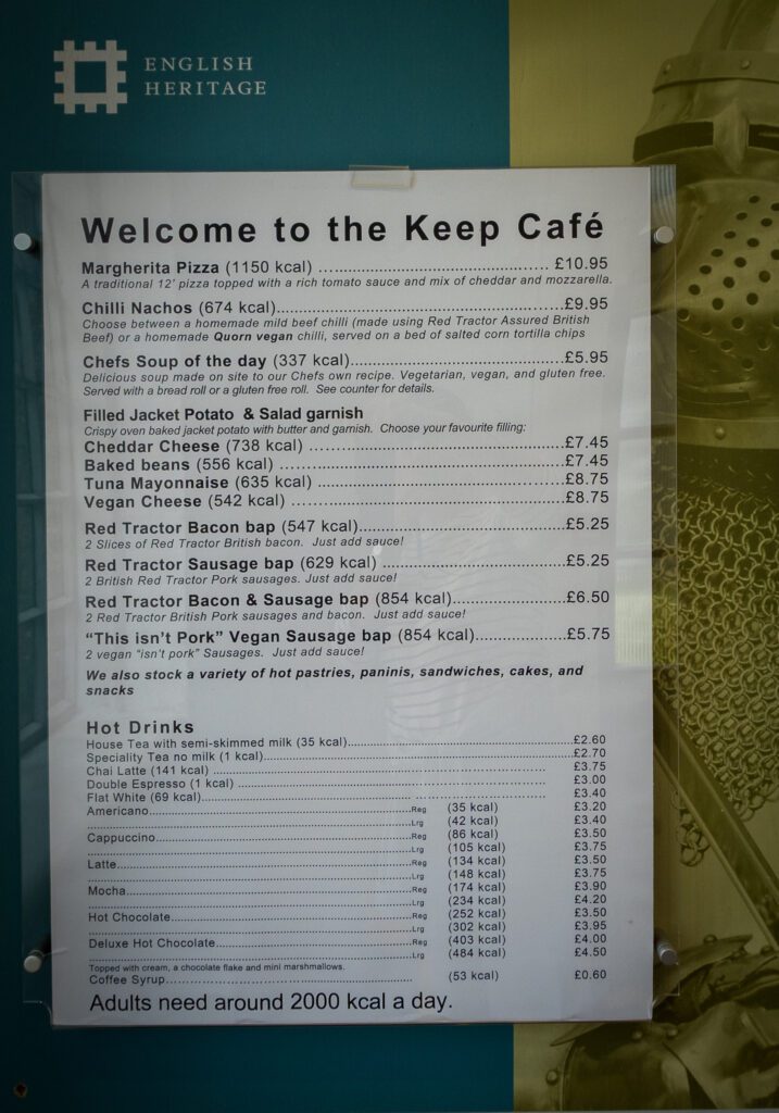 Keep Cafe menu