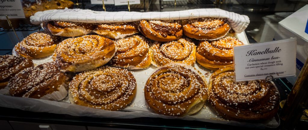 Cinnamon Buns from Bageriet Bakery