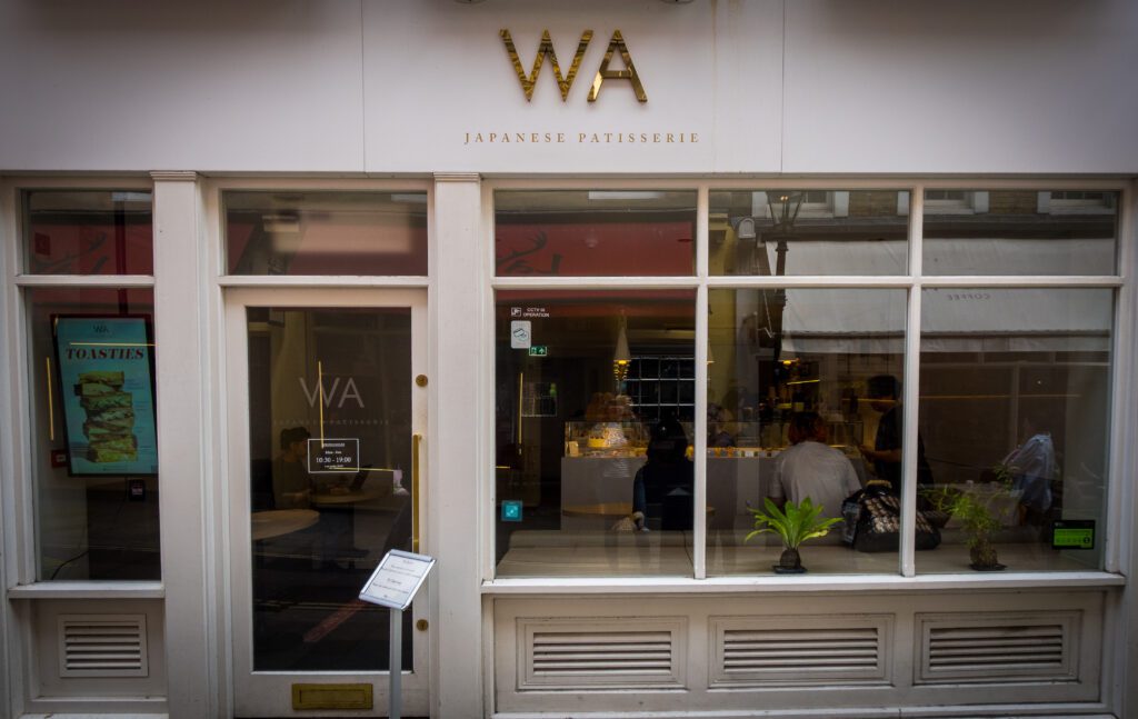 Outside WA, a Japanese patisserie