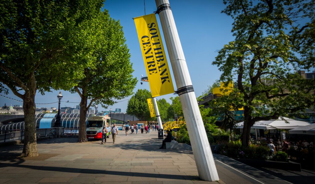 Southbank Sign on the walkway