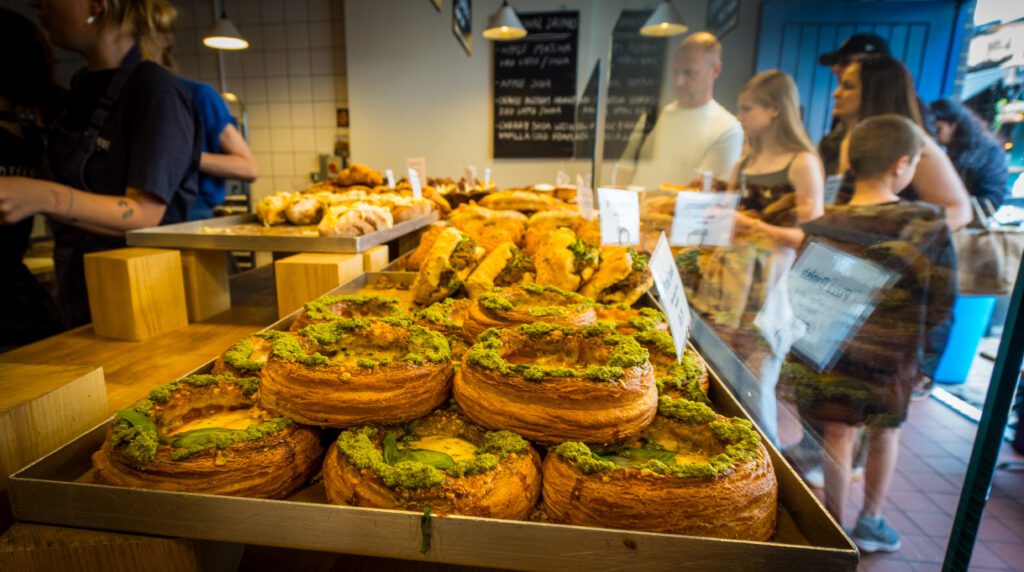 Savoury Pastry selection at Fortitude Bakehouse