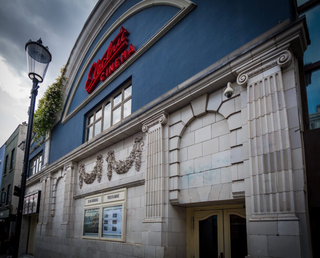 Outside the Electric Cinema