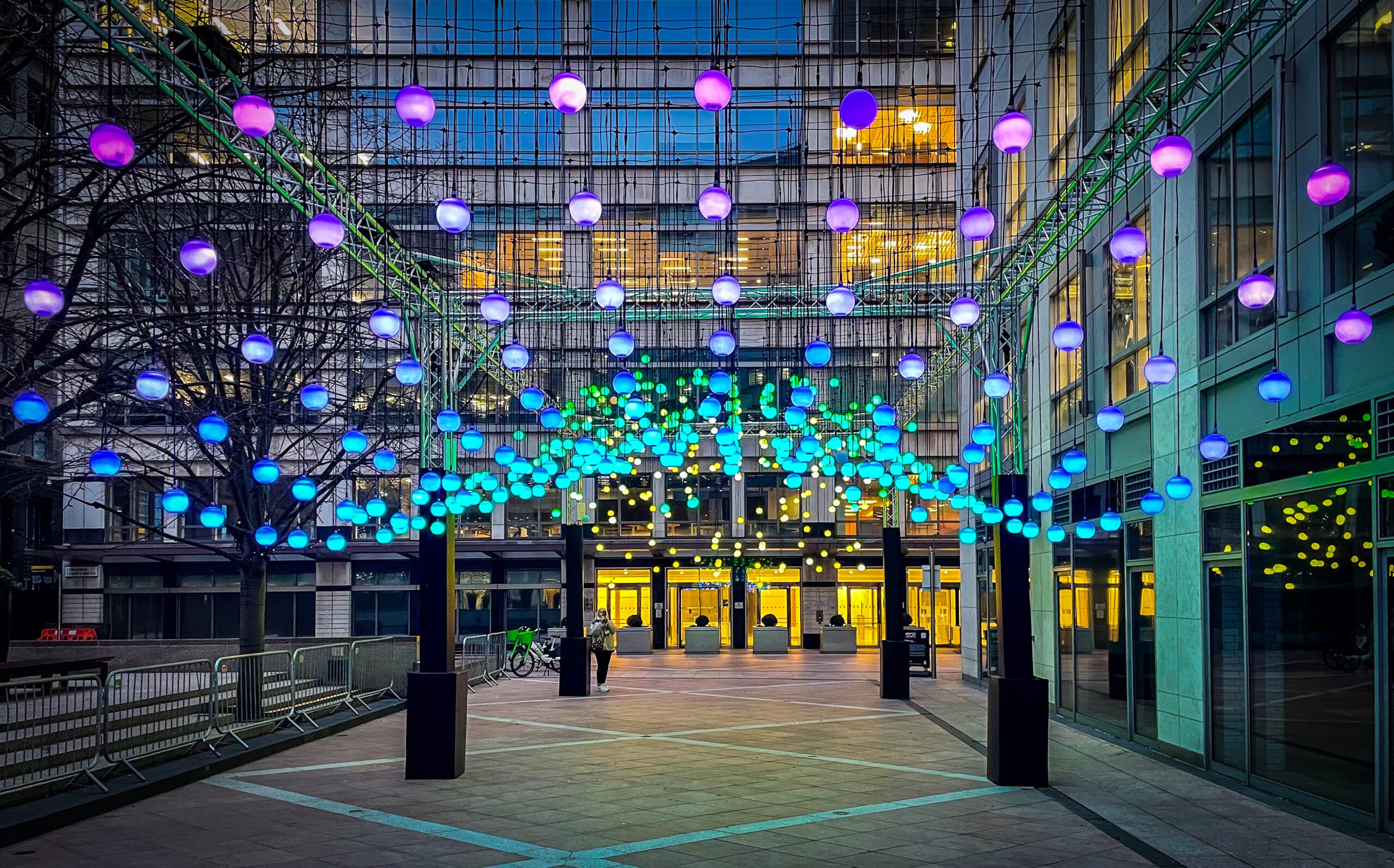 Winter Lights Festival at Canary Wharf: A complete guide
